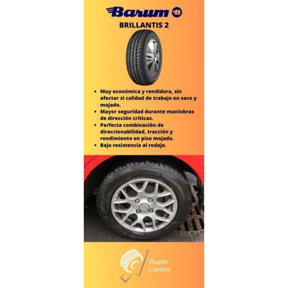 Especificaciones técnicas de LLANTA BARUM BRILLANTIS 2 195/60R15 PARA AUTOMÓVILES Ruedallantas Ecuador