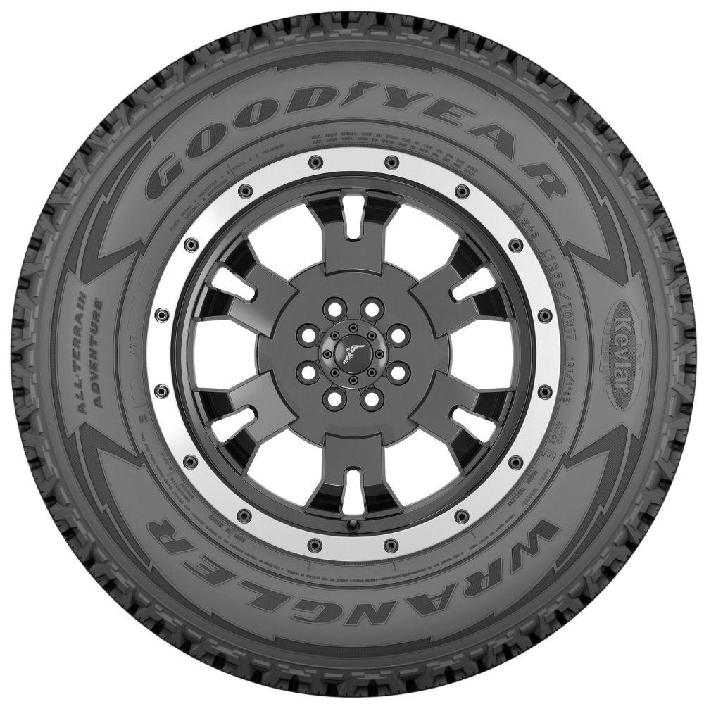 LLANTA GOOD YEAR WRANGLER AT ADVENTURE 265/60R18 PARA CAMIONETAS TODO TERRENO RUEDALLANTAS ECUADOR