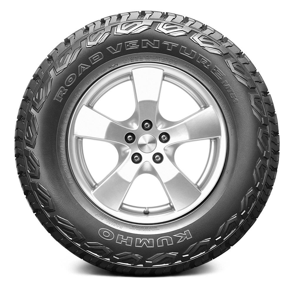 LLANTA KUMHO TYRES ROAD VENTURE MT51 MUD TERRAIN 265/65R17 PARA CAMIONETAS TODO TERRENO RUEDALLANTAS ECUADOR