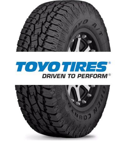 LLANTA TOYO TIRES OPEN COUNTRY AT P275/70R16 PARA CAMIONETAS TODO TERRENO RUEDALLANTAS ECUADOR