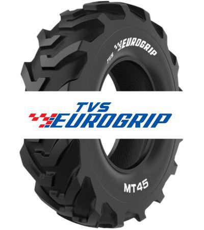 LLANTA TVS EUROGRIP MT45 12.5/80-18 R4 PARA RETROEXCAVADORAS O GALLINETAS Ruedallantas Ecuador